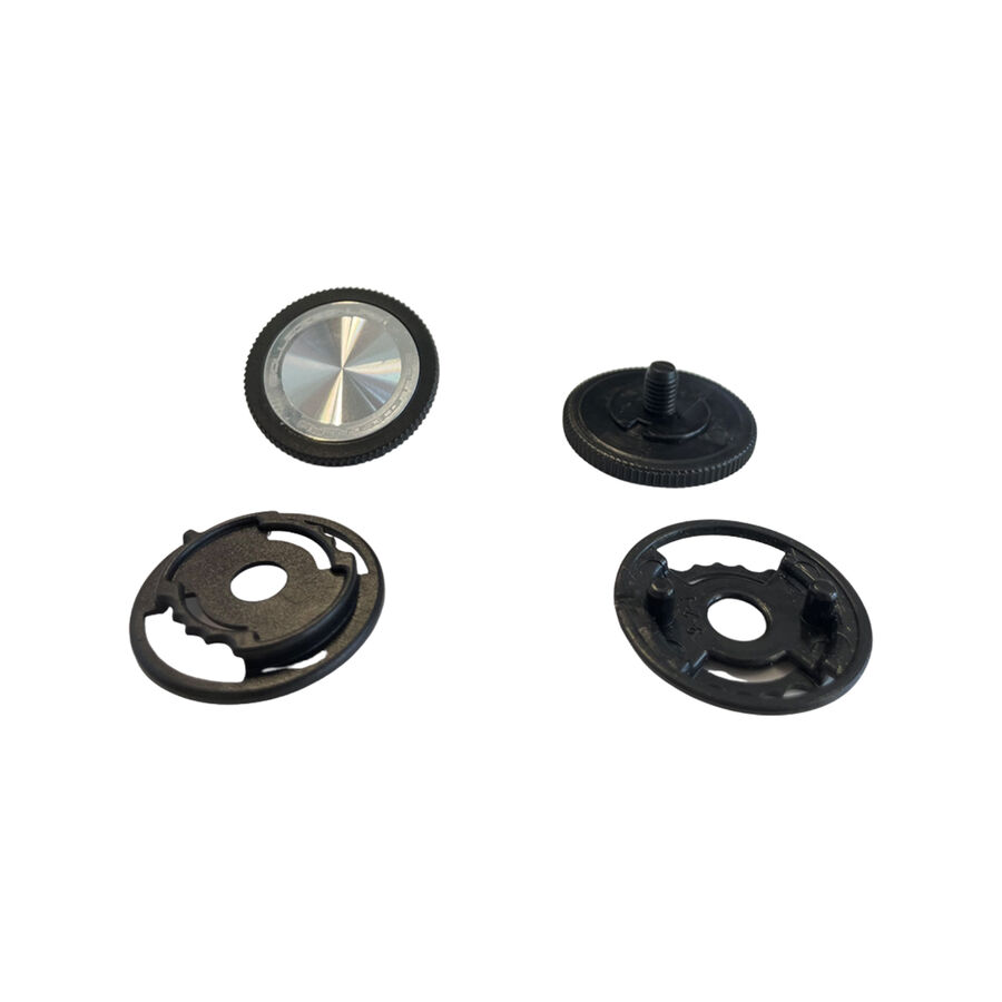 SNOW HELMETS VISOR SCREWS, Black-No Lens Reference, hi-res